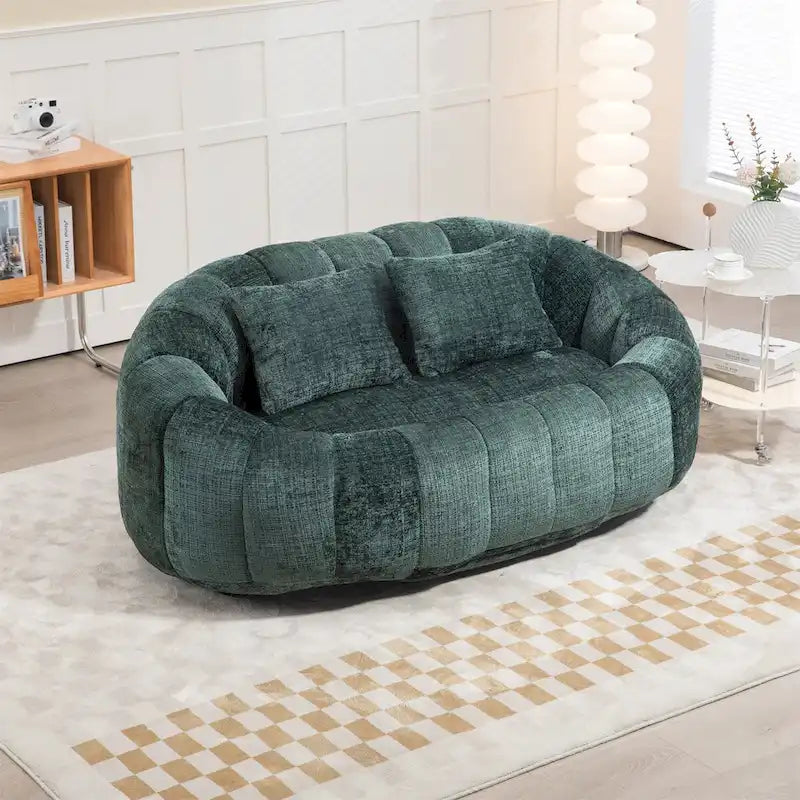Pouf poire pour adultes - Canapé moelleux multicolore