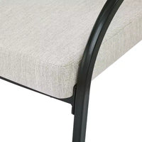 Christopher Knight Home Silas, chaises de salle à manger capitonnées avec accoudoirs et pieds en métal (Lot de 4)