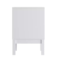 Flash Furniture Dallas Table de nuit en bois, Table d'appoint de chambre à coucher avec 2 tiroirs de rangement pour enfants