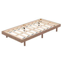 Cadre de lit plateforme flottant Whisen au design moderne