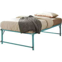 Cadre de lit gigogne escamotable en métal taille double avec roulettes de Kings Brand Furniture – Solution compacte robuste et élégante