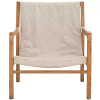 Chaise longue Osmond en lin - SFV9024 - Safavieh Couture