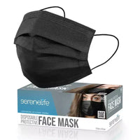 SereneLife 50 masques faciaux jetables