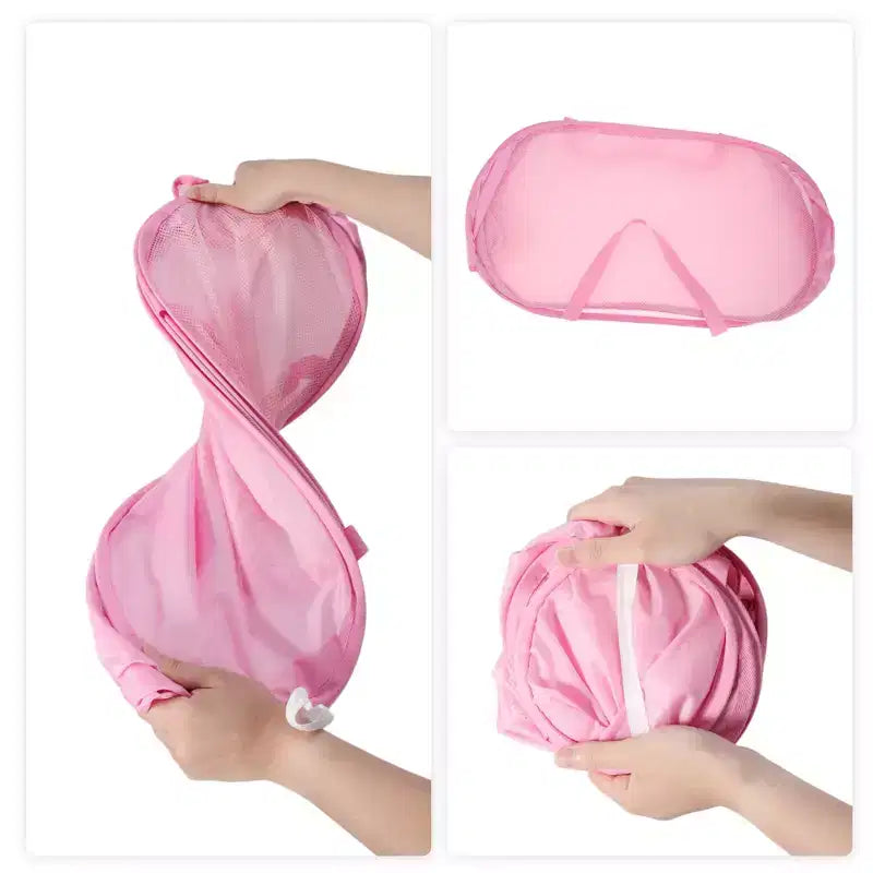 Unique Bargains panier à linge pliable simple couche 22.83x14.17x14.17 1 pc