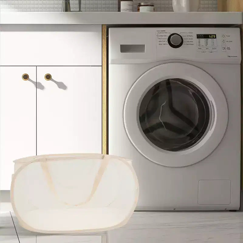 Unique Bargains panier à linge pliable simple couche 22.83x14.17x14.17 1 pc