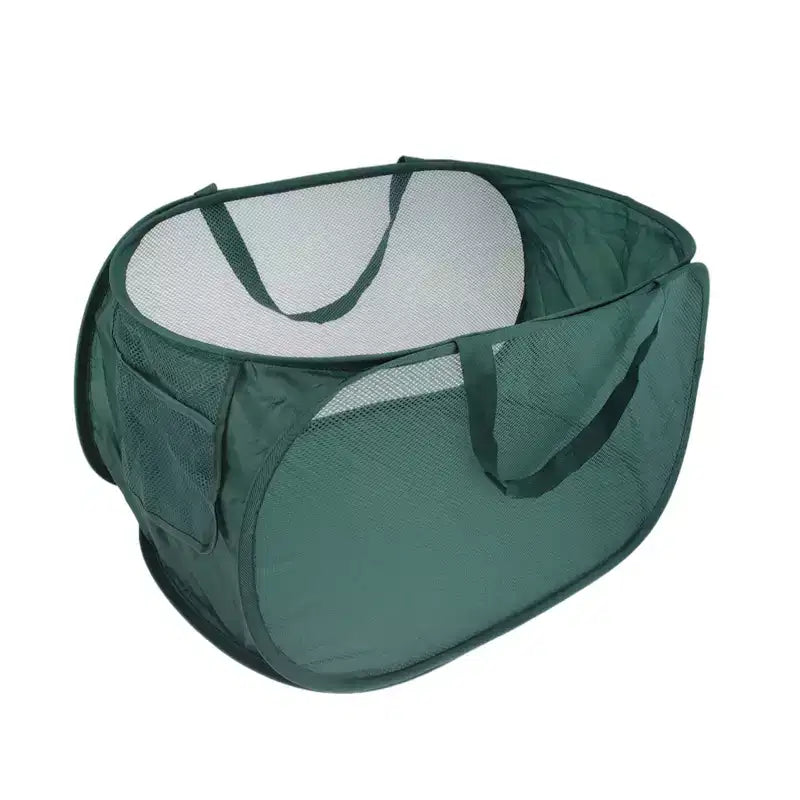 Unique Bargains Panier à Linge Pliant Simple Couche 22,83x14,17x14,17 1 Pièce