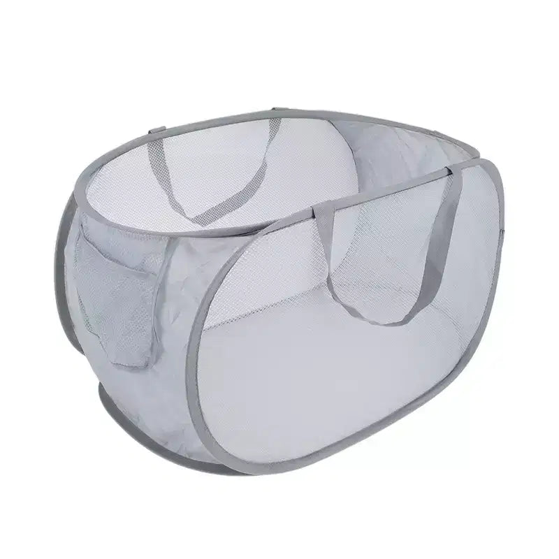 Unique Bargains Panier à Linge Pliant Simple Couche 22,83x14,17x14,17 1 Pièce