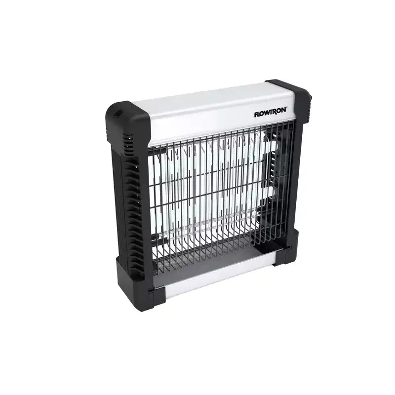 Destructeur d'insectes d'intérieur Flowtron avec puissance 3000 V, lampe LED, ampoules UV 15 W et grille antichoc facile à nettoyer