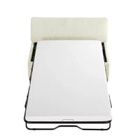 Lit Ottoman Convertible une place avec Matelas - Lit d'appoint peu encombrant pour Salon et Appartement