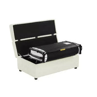 Lit Ottoman Convertible une place avec Matelas - Lit d'appoint peu encombrant pour Salon et Appartement