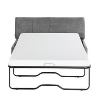 Lit Ottoman Convertible une place avec Matelas - Lit d'appoint peu encombrant pour Salon et Appartement