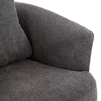 Fauteuil baquet pivotant rembourré Whisen 38.2 avec oreiller