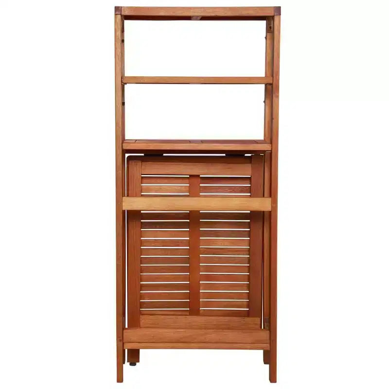 vidaXL Ensemble bistrot pliant 3 pièces en bois d'acacia massif