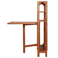 vidaXL Ensemble bistrot pliant 3 pièces en bois d'acacia massif