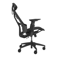 Chaise de jeu ergonomique ASUS ROG Destrier Core, esthétique cyborg futuriste, réglages polyvalents du siège, mode de support de bras pour le jeu mobile, panneau acoustique