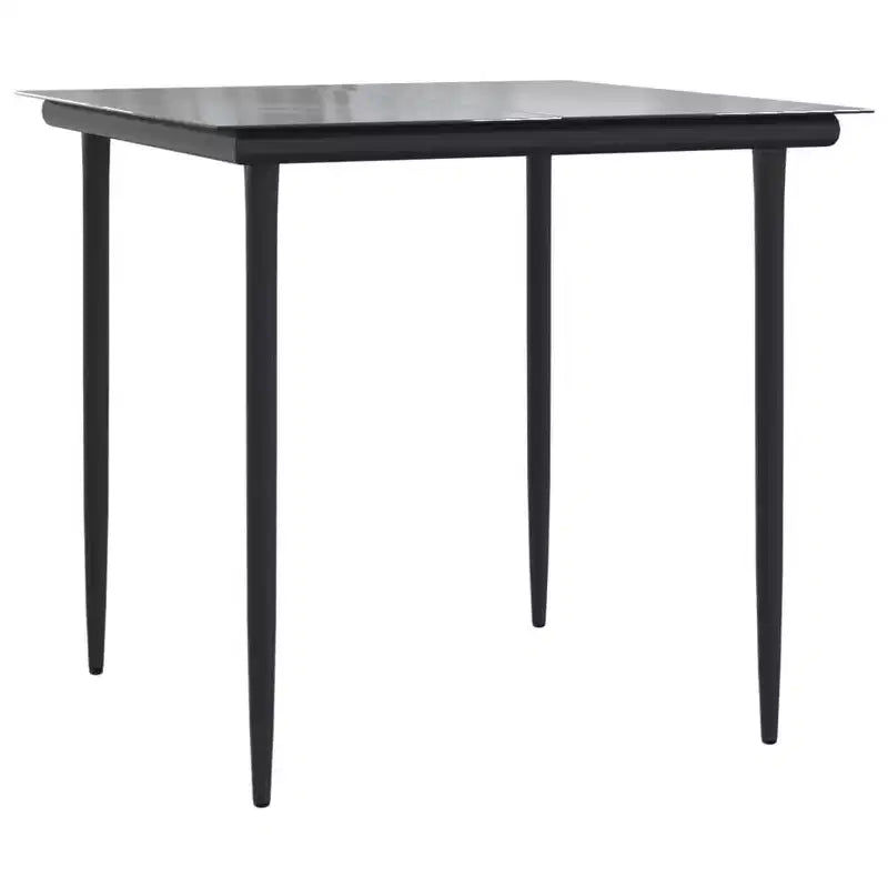 vidaXL Ensemble repas de patio avec coussins - Élégant et confortable