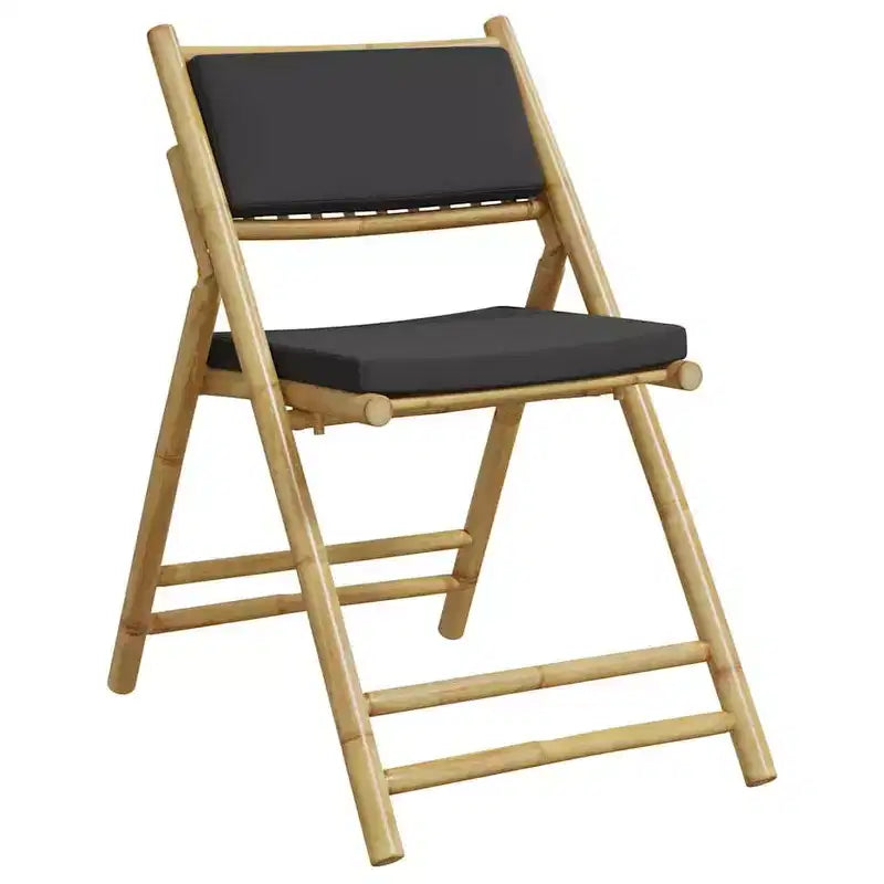 vidaXL Salon de Bistro Pliable avec Coussins Foncés ou Clairs
