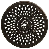 vidaXL Ensemble bistrot aluminium moulé