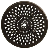 vidaXL Ensemble bistrot aluminium moulé