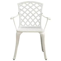 vidaXL Ensemble bistrot aluminium moulé