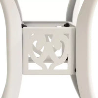 vidaXL Ensemble bistrot aluminium moulé