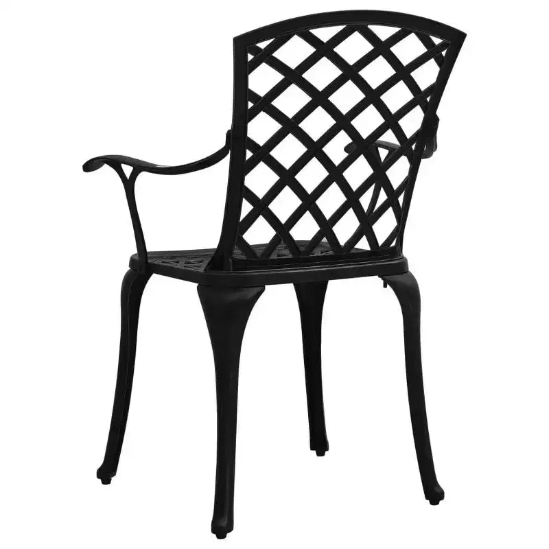 vidaXL Ensemble bistrot aluminium moulé