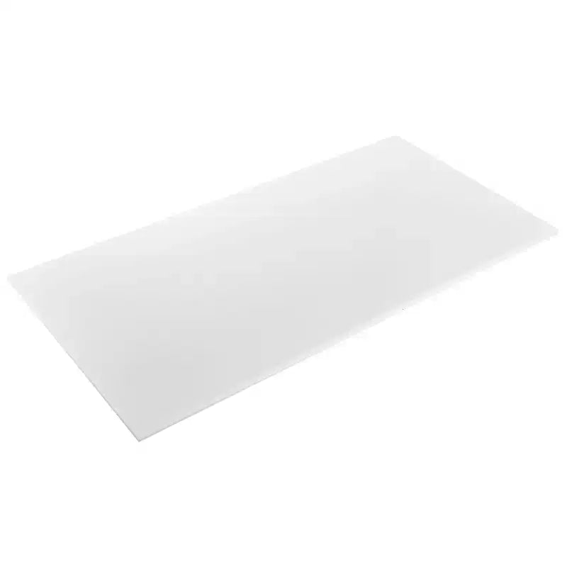 Panneau de feuille plastique VEVOR en PEHD, 1 pack de panneau en plastique de polyéthylène haute densité, 24 x 48 pouces, 1/2 pouce d'épaisseur, blanc