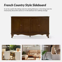 Janey 58 Buffet à 4 portes de large|HULALA HOME-ACORN