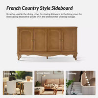 Janey 58 Buffet à 4 portes de large|HULALA HOME-ACORN