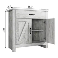 Meuble de buffet, armoire de rangement de cuisine avec tiroirs, porte, étagères réglables, buffet autoportant avec placard de rangement