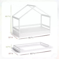 Lit de tout-petit Trellis House de Little Seeds