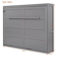 Lit escamotable GDFStudio Edwards en bois