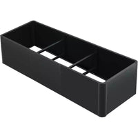 Carré potager surélevé en métal à base ouverte extra long, métal moderne, assemblage par clipsage sans outil, coins arrondis, base ouverte, trous de drainage, pour terrasse, balcon, jardin