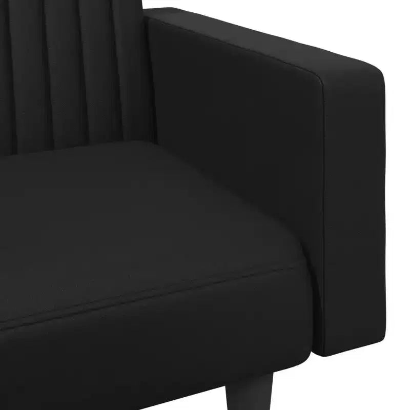 vidaXL Ensemble canapé, Noir