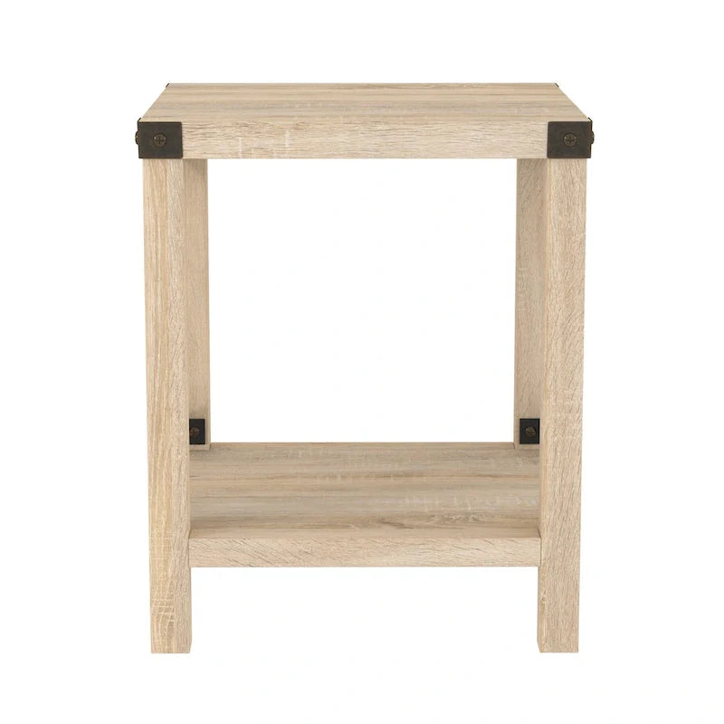 Table d'appoint Middlebrook Kujawa 18 pouces avec pieds en X