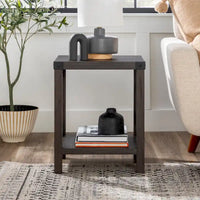 Table d'appoint Middlebrook Kujawa 18 pouces avec pieds en X