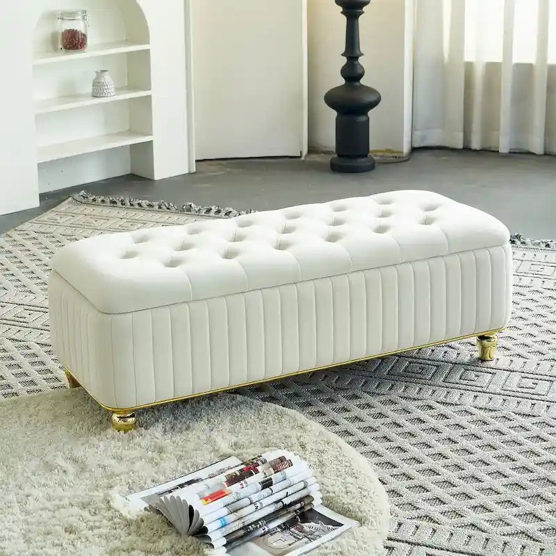 Pouf de rangement 47,24 W