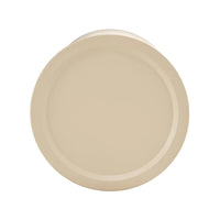 Tables basses gigognes rondes avec cadre en métal (lot de 2)