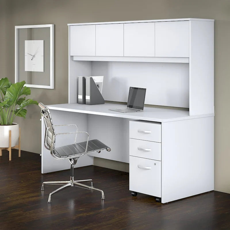 Bureau 72W Studio C avec huche et tiroirs de Bush Business Furniture