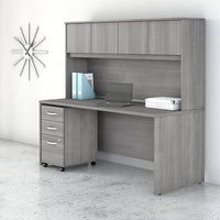 Bureau 72W Studio C avec huche et tiroirs de Bush Business Furniture
