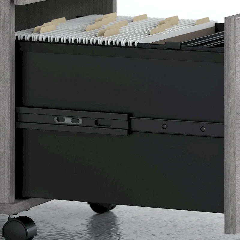 Bureau 72W Studio C avec huche et tiroirs de Bush Business Furniture