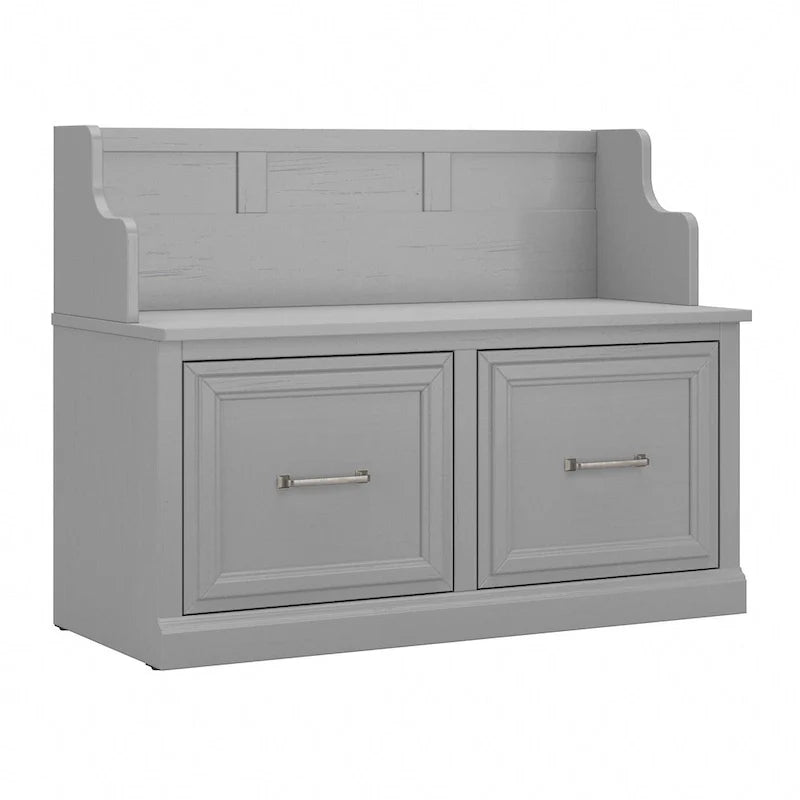 Banc d'entrée Woodland 40W avec portes par Bush Furniture