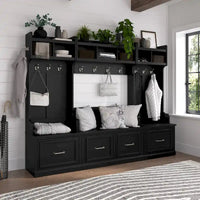 Banc d'entrée Woodland 40W avec portes par Bush Furniture