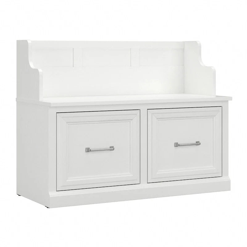 Banc d'entrée Woodland 40W avec portes par Bush Furniture