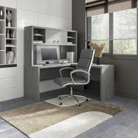 Bureau d'angle Echo avec huche par Bush Business Furniture
