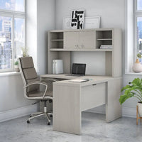 Bureau d'angle Echo avec huche par Bush Business Furniture