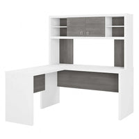 Bureau d'angle Echo avec huche par Bush Business Furniture