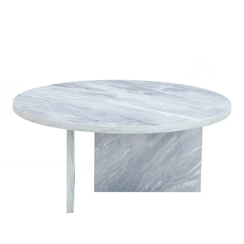 Table basse ronde polyvalente en MDF
