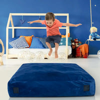 Tapis de sol rembourré sensoriel Costway 57 x 57 avec blocs de mousse et lavable - Voir détails