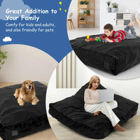 Tapis de sol rembourré sensoriel Costway 57 x 57 avec blocs de mousse et lavable - Voir détails